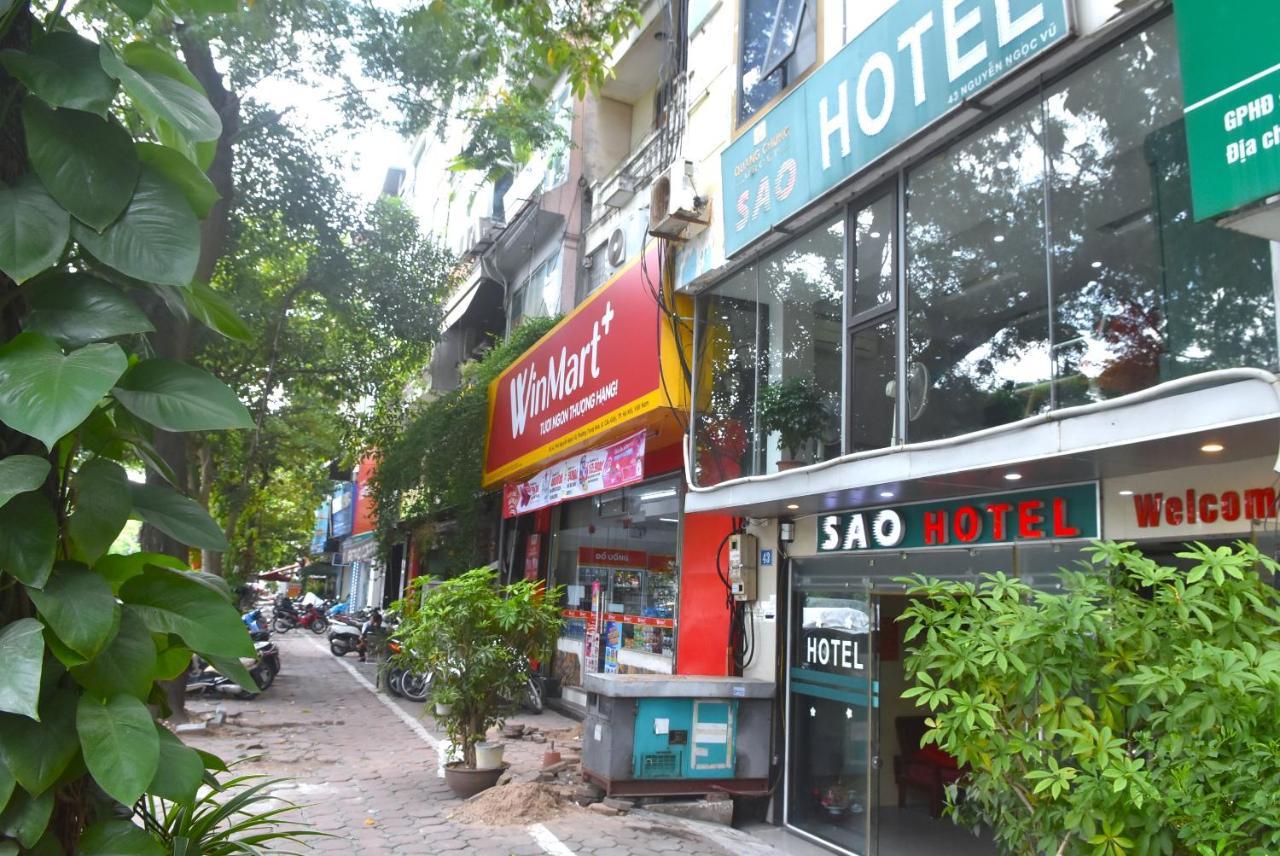 Sao Hotel Nguyen Ngoc Vu Hanói Exterior foto